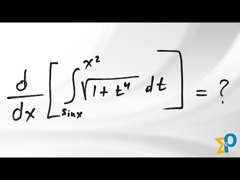 Derivative of a definite integral