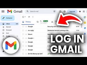 How To Log In Gmail Account On Laptop/PC - Full Guide