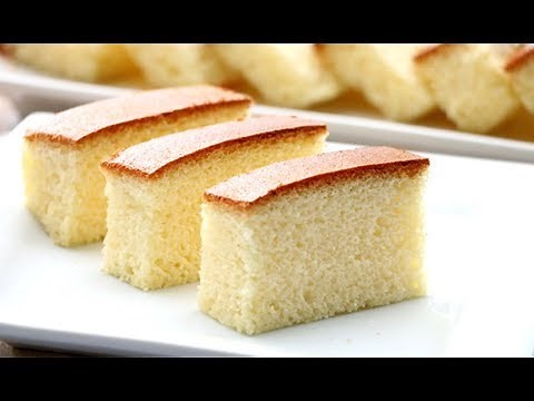 How To Make Super Soft Sponge Cake | Chinese Bakery Castella Cake Recipe