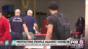 Clark County and local partners continue hosting vaccine pop-up clinics, with the ultimate goal of curbing a recent surge in COVID-19 cases and hospitalizations. | FOX5 Las Vegas