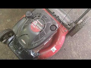 yard machines mtd 21 inch push mower kill cable zone control deadman repair