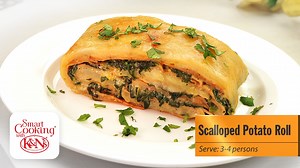 Flavorful Scalloped Potato Roll stuffed with Pepperoni Slices & Spinach - One of the many ways to enjoy K&N's Pepperoni Slices. For written recipe visit: https://bit.ly/2JK5kIp Enjoy K&N's Pepperoni Slices on its own or use our SmartCooking app to prepare great-tasting meals. https/KandNs.pk/app Subscribe our Youtube Channel: https://www.youtube.com/channel/UCLXSR92aevYRhEzAqtNmNfA #SmartCooking​ #ScallopedPotatoRoll​ #PepperoniSlices #KandNs | SmartCooking with K&N's