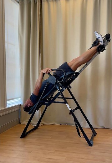 Spine Decompression with Inversion Table