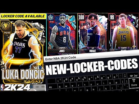 Hurry and Use the New Locker Codes for a Guaranteed Free Player for 4th of July! NBA 2K24 MyTeam