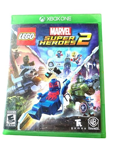LEGO Marvel Super Heroes 2 Xbox One Video Game Complete Case & Artwork
