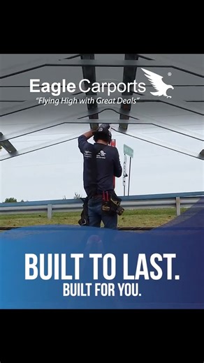 Eagle Carports - Quick Clips for your #MetalBuildings #Carports & #SteelStructure