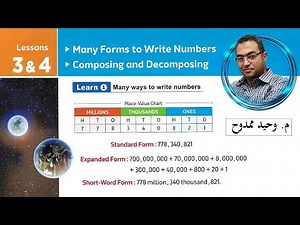 Math\ Primary 4 -1st term\ Unit 1\ Lessons 3,4 \Many forms to write, Composing numbers.