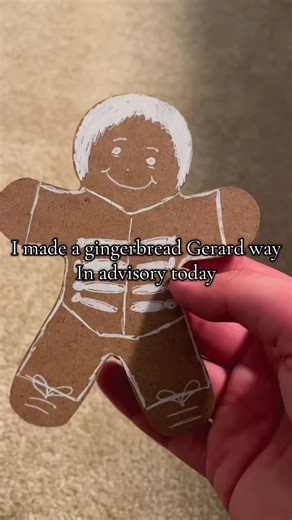 Gingerbread Gerard Way Inspired by My Chemical Romance