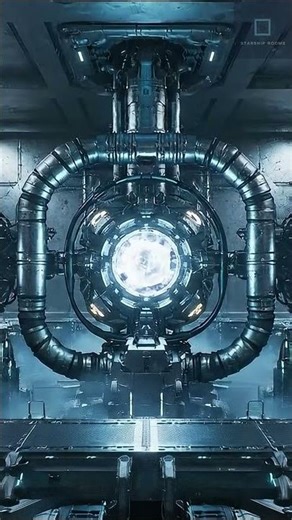 Starship Control Room | 1 Minute Sci-Fi Ambience (Ad-Free)