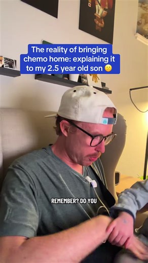 The reality of bringing chemo home with me is that my 2.5 year old son asks about it. Here I am trying to explain it to him. I don’t want him to be stressed about it but I also think it’s important to be honest with him in ways he can understand of course. #cancer #chemo #cholangiocarcinoma #toddler