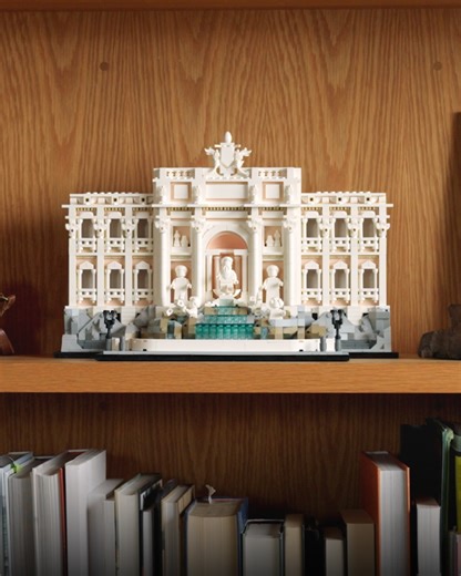 The beauty of Rome, in your living room ⛲ Visit the iconic Trevi Fountain at www.lego.com/trevi-fountain-21062 | LEGO