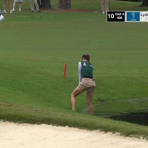 8.7M views · 22K reactions | No shoes, no socks, no bogeys for Lydia Ko ‍♀️ Catch featured group coverage live on ESPN Plus at bit.ly/3U2Ir3w | LPGA | Facebook
