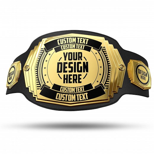 Custom Championship Belt - 6lb Title Belts - TrophySmack