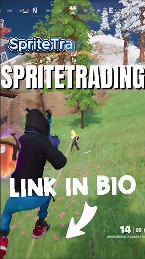 Best way to Trade sprites in Fortnite!!!