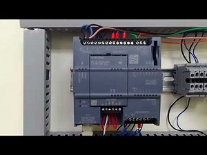 Siemens S7-1200 PLC Panel CPU 1212C-AC/DC/Relay