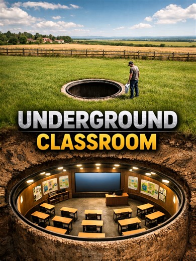 Underground Classroom Transformation: Time-Lapse Journey
