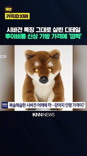 New Louis Vuitton Bag with Details Capturing Shiba Inu Characteristics Surprises Price / KNN