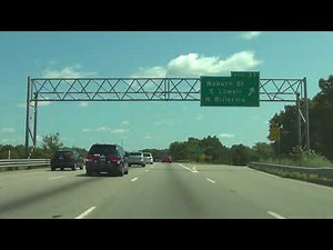 Massachusetts - Interstate 495 North - Mile Marker 80 to 100