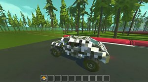 Multiplayer Teleport Through Walls Race! (Scrap Mechanic #298)