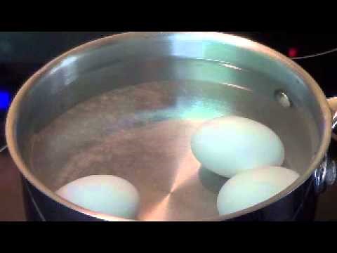 Boiled eggs (How to to properly boil an egg)