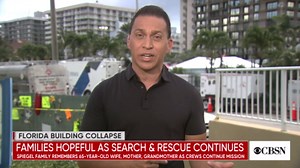 Families hold on to hope as search and rescue continues at Florida building collapse site