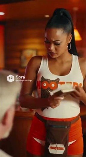 The Colonel has some explaining to do… #sora2 #hooters #kfc