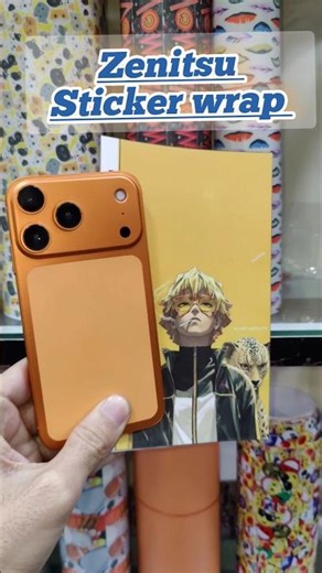 Zenitsu Cool 😎 Sticker For Iphone 17 Pro 😱