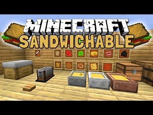 Eigene Sandwiches herstellen! 🥪 SANDWICHABLE [Fabric/Quilt 1.20.1] 🥪 MINECRAFT Mod Vorstellung | 🇩🇪