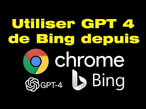 Comment utiliser ChatGPT Bing directement depuis Google Chrome