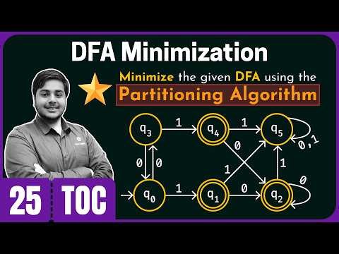 DFA Minimization using Partitioning Algorithm
