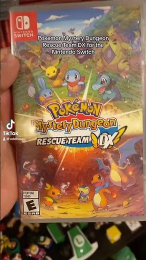 Pokémon Mystery Dungeon Rescue Team DX on Switch! #gaming #collection