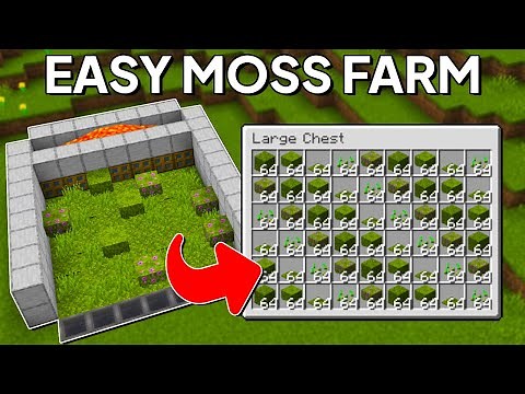 Minecraft Moss Farm 1.21.8