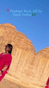 ELEPHANT ROCK - AlUla’s most famous geological formation! This iconic geological marvel in Saudi Arabia 🇸🇦 is a wonder to see in the daylight or at nighttime. As the sun sets, colours dance in the sky and this epic elephant turns a magnificent shade of red. Capture the perfect picture or stay for late-night stargazing. Dotting the area surrounding this famous landmark, find sunken seating, great for families or groups of friends. Hours of Operation: Elephant Rock is open for visitors 4pm to 12