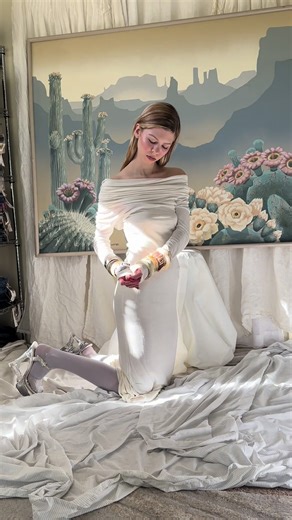 Turned my office into a makeshift set for a photoshoot with @Audrey shot by @Amalia Grace Mauceri. Styled some Miss Sixty, Cavalli and Nina Ricci. Pics are craaaazy. Can’t wait to show you. #cavalli #ninaricci #vintagefashion