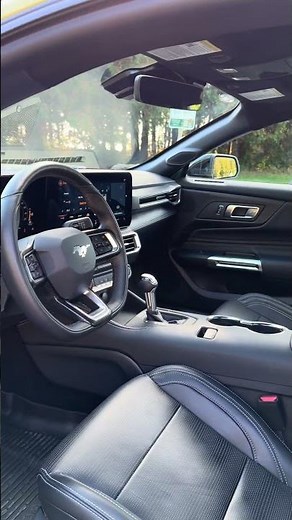 2025 Ford Mustang EcoBoost .. The New and Modern interior