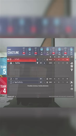 Defeating Ioah and Raidbullys in R6 Finals