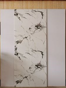 [Hot Item] 1000mm Width Concrete Grey Shower Wall Panels PVC Kitchen Bathroom Cladding