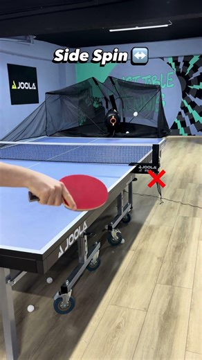How to do Ping Pong Side Spin ↔️