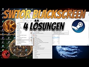SWTOR Launcher Problem Solving [Tutorial] Part 5 | 4 Ways to Solve Black Loading Screen 2020