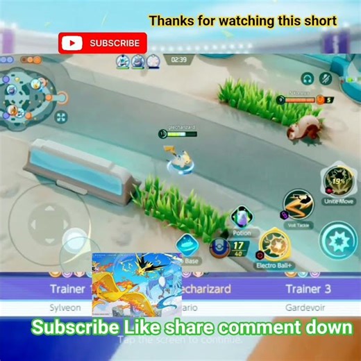 pikachu blast #popular #pokemonunite #ashdragonite #mobilelegend #fearofghosts #mlbb #viral #shorts