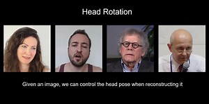 Nvidia introduces AI for generating video conference talking heads from 2D images