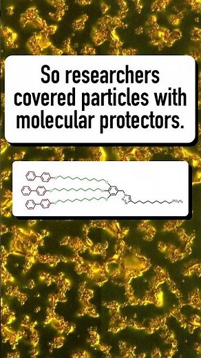 Molecular Protectors Improve Liquid Crystal-Nanoparticle Blends #shorts