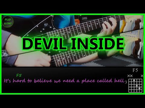 ✅ INXS - Devil Inside ✅ Electric Guitar Cover | Guitar Tutorial.