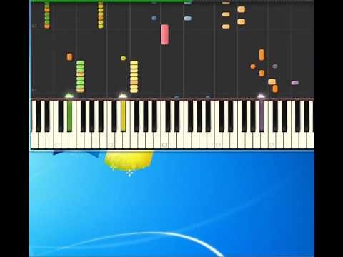Rednex cotton eye Joe [Piano tutorial by Synthesia]