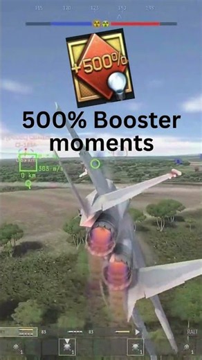 500% Booster moments - War Thunder