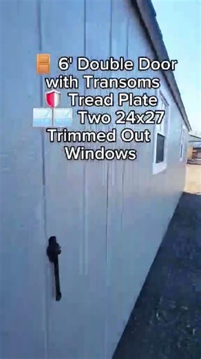 🚛✨ Now Delivering to Morton, PA! | 12x40 Painted Barn Garage Tour ✨🚛