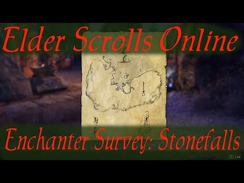 Enchanter Survey: Stonefalls [Elder Scrolls Online]