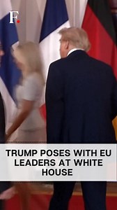 20K views · 257 reactions | #FirstpostNews: Trump and Zelensky Pose With EU Leaders Amid Ukraine Peace Talks European Union leaders posed with U.S. President Donald Trump and Ukrainian President Volodymyr Zelensky on Monday after talks aimed at ending Russia’s war in Ukraine. | Firstpost | Facebook