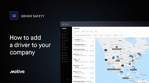 How to Add a Driver in the Motive Fleet Dashboard