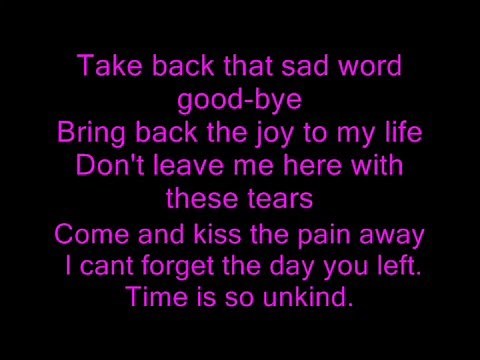 Unbreak my heart lyrics